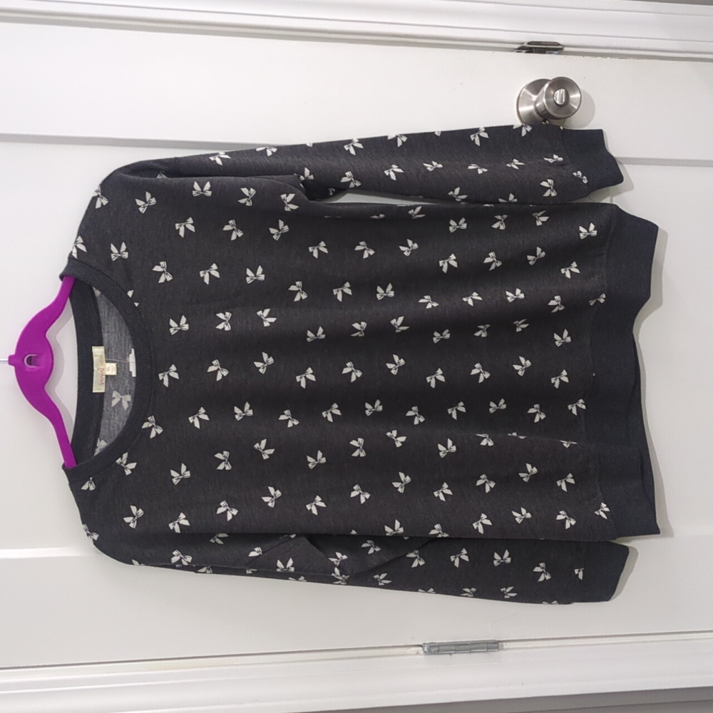 Ainsley French Terry Crew Neck Pullover - Picture 2 of 5